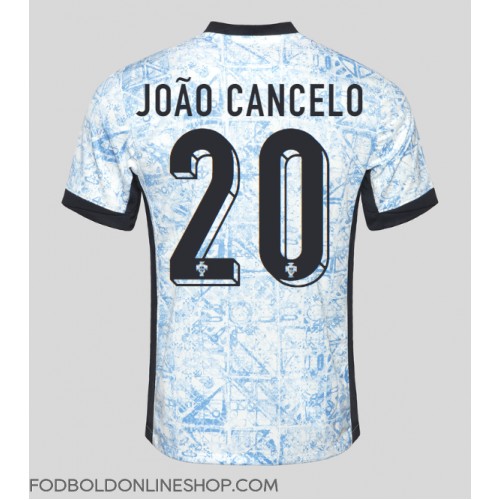 Portugal Joao Cancelo #20 Udebanetrøje EM 2024 Kortærmet